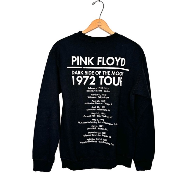 Pink Floyd | Dark Side Of The Moon Distressed Sweatshirt Size Small - Picture 2 of 8